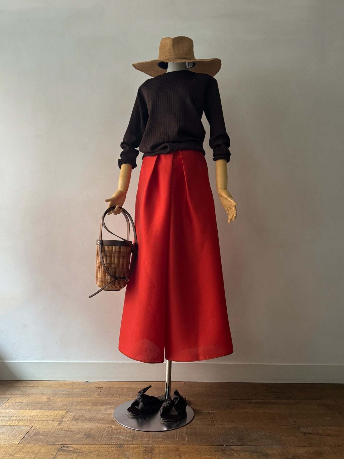 【Restocked】Mixed Rib Knit Pullover