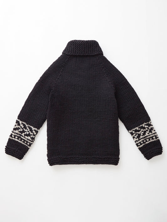 * With STOCK e & c.84b Lithuanian Lily Zip Up (Black)