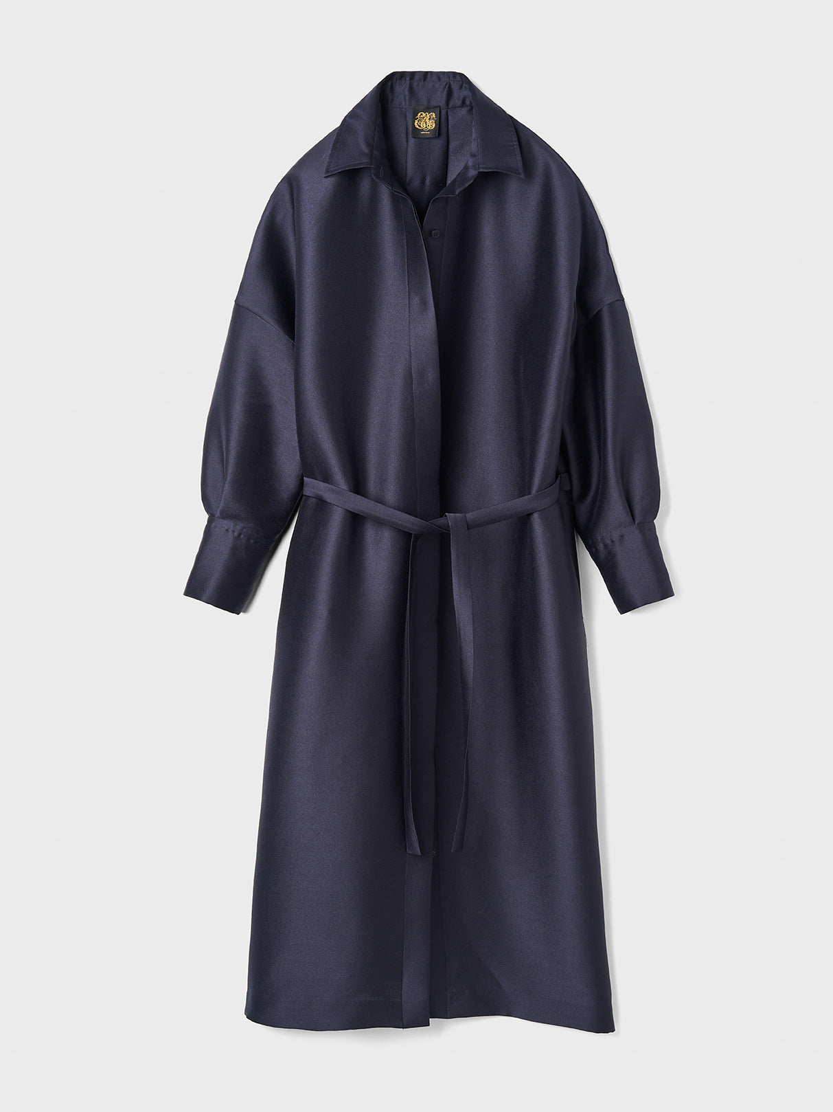 【Limited Stock】 Double Cloth Organdie Shirt Dress Coats