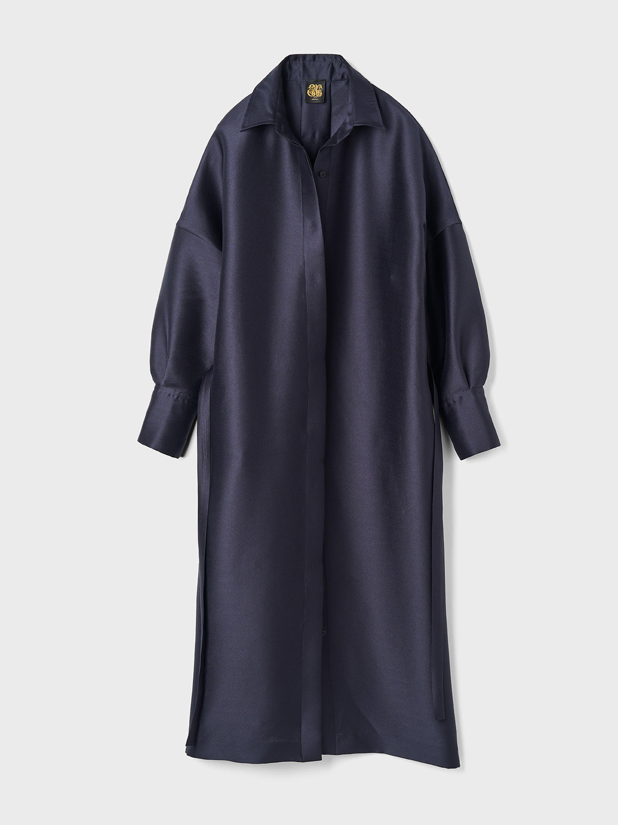 【Limited Stock】 Double Cloth Organdie Shirt Dress Coats