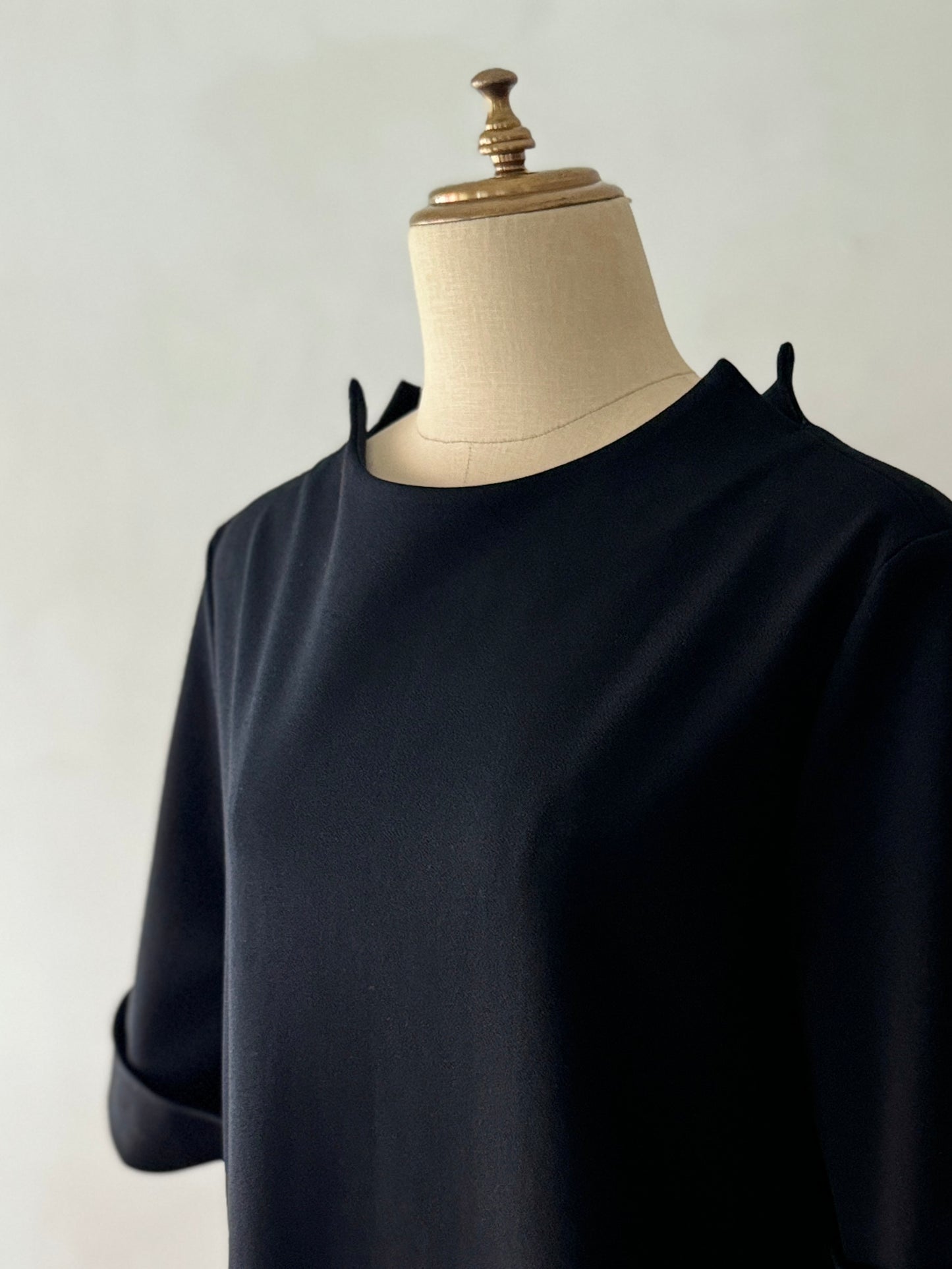 Double Russell Jersey Maxi Dress