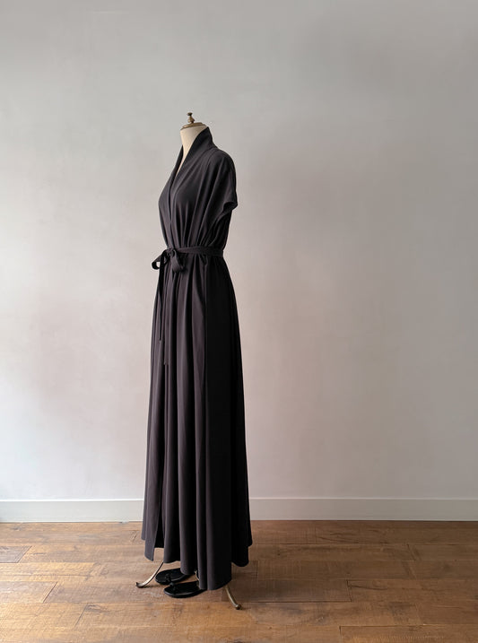 【Limited Stock】 Back Satin Tent Dress