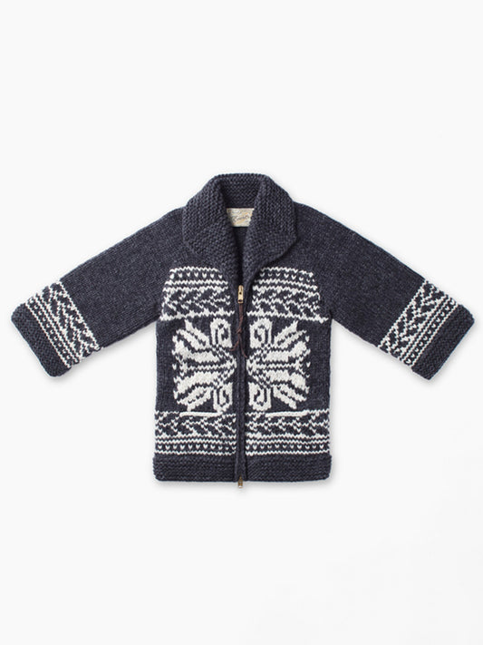 * With STOCK * NEW e & c.85d Kimono Sleeve Lithuanian Lily (Charcoal x Ivory)