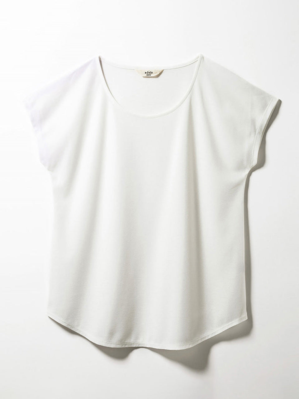 Scoop Neck Pullover (Off-white)