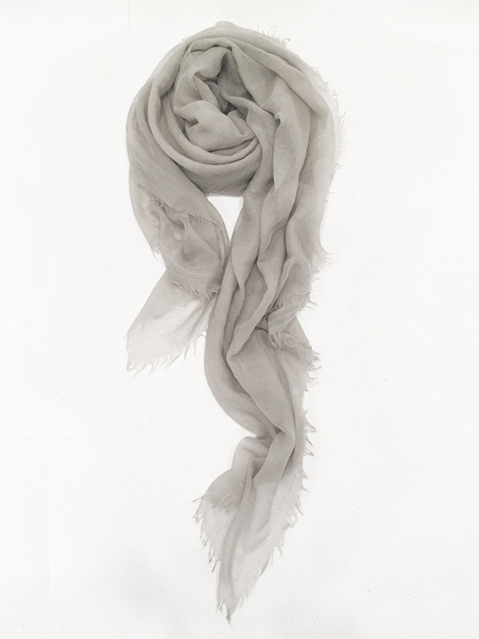 【By Order】Cashmere Stole (Medium Gray)