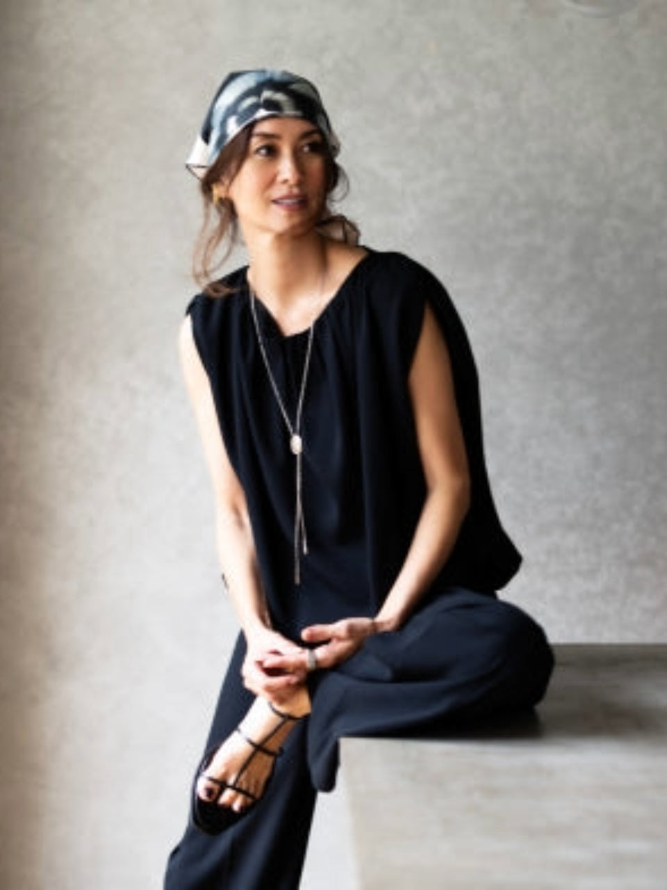 【Limited Stock】 Satin Georgette Drape Tops