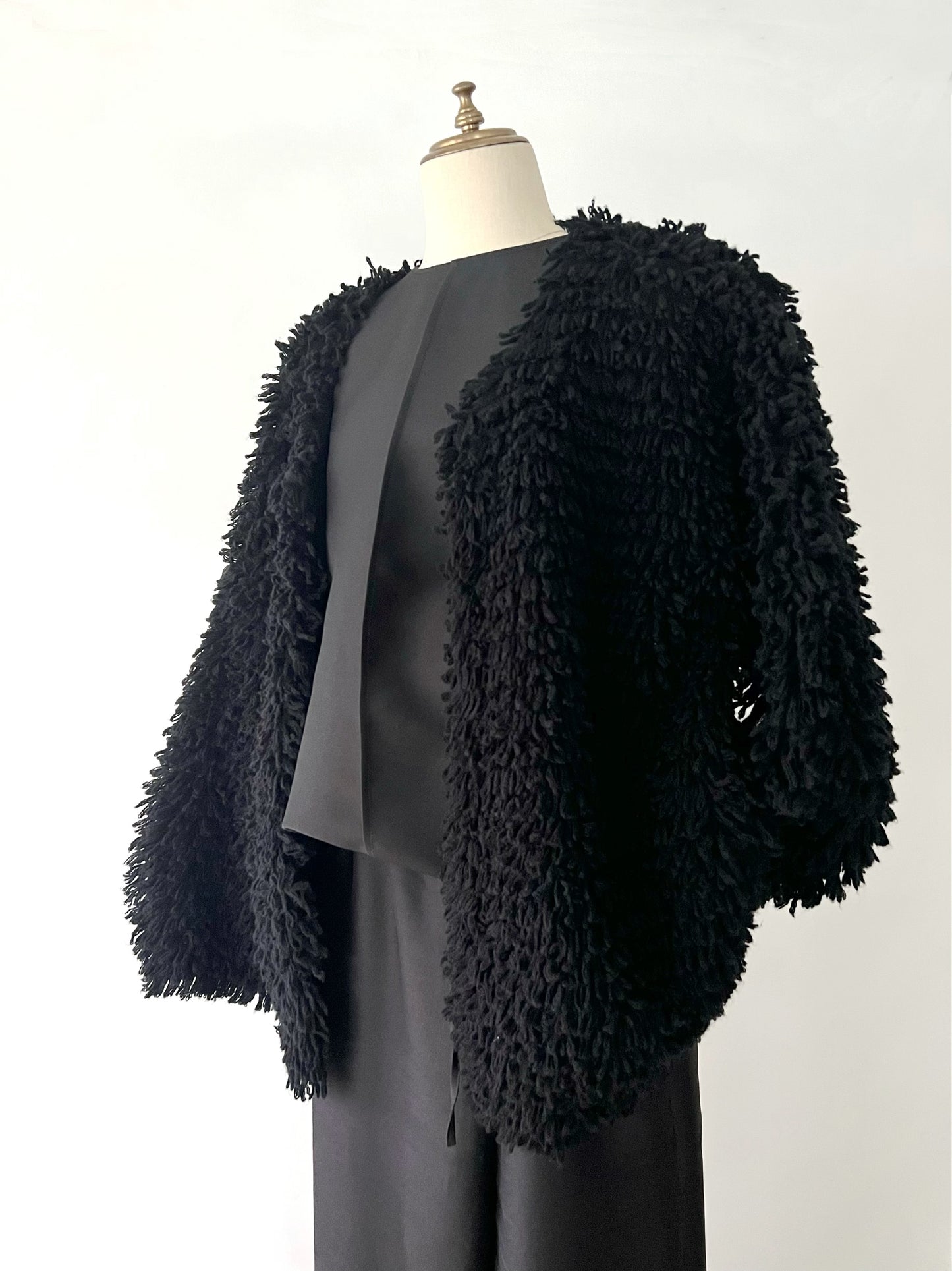 【Limited Stock】Cashmere Mixed Loop Knit Jacket