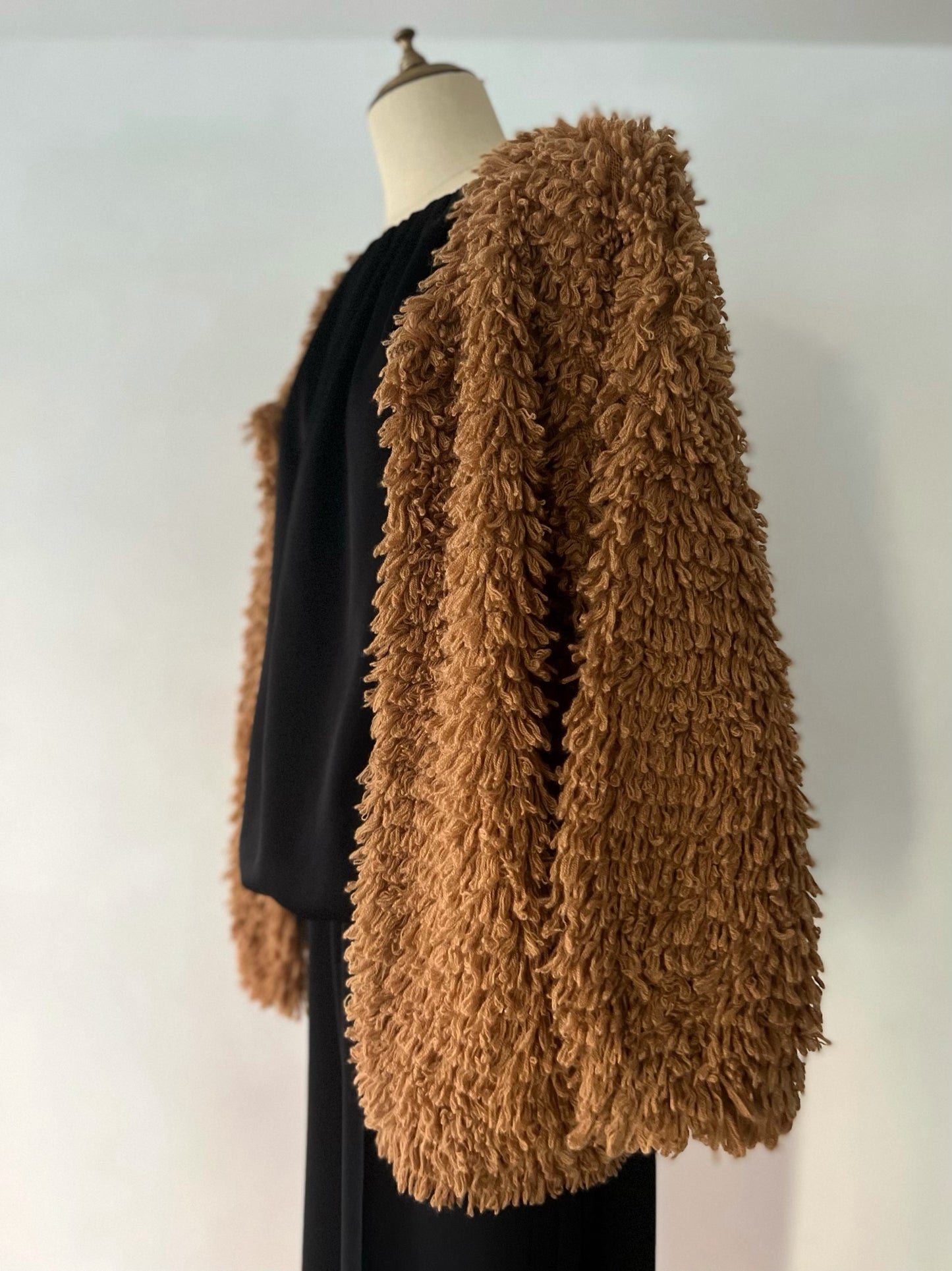 【Limited Stock】Cashmere Mixed Loop Knit Jacket