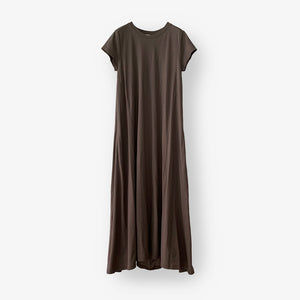 Sold out Backdrape Dress (Brown Khaki)