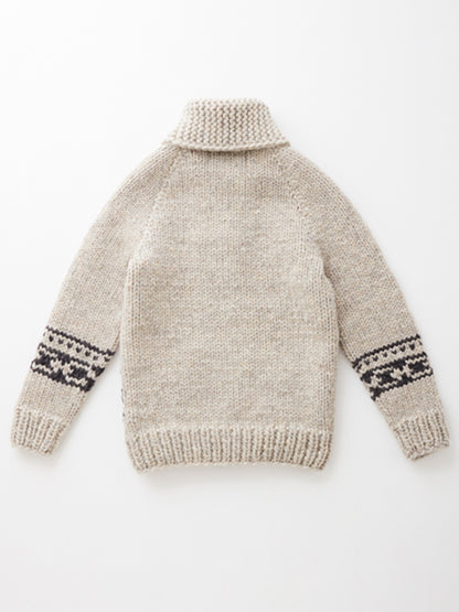 e &amp; c.53b Lily Zip Up Sweater (Light Gray)