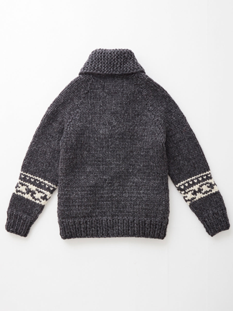 【Limited Stock】e&c.53g Lily Zip Up Sweater (Charcoal x Ivory)