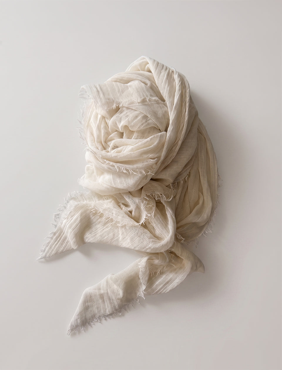 【By Order】金井工芸×edit & co. Cashmere Stole（White）