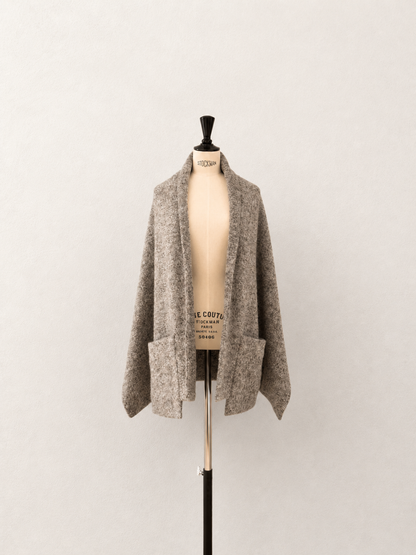 【Made to Order】Alpaca Double Pocket Shawl