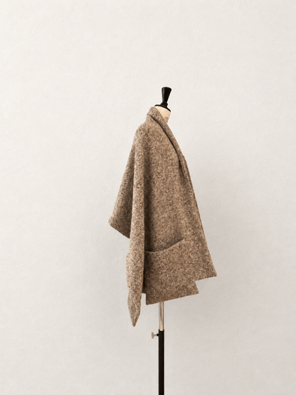【Made to Order】Alpaca Double Pocket Shawl