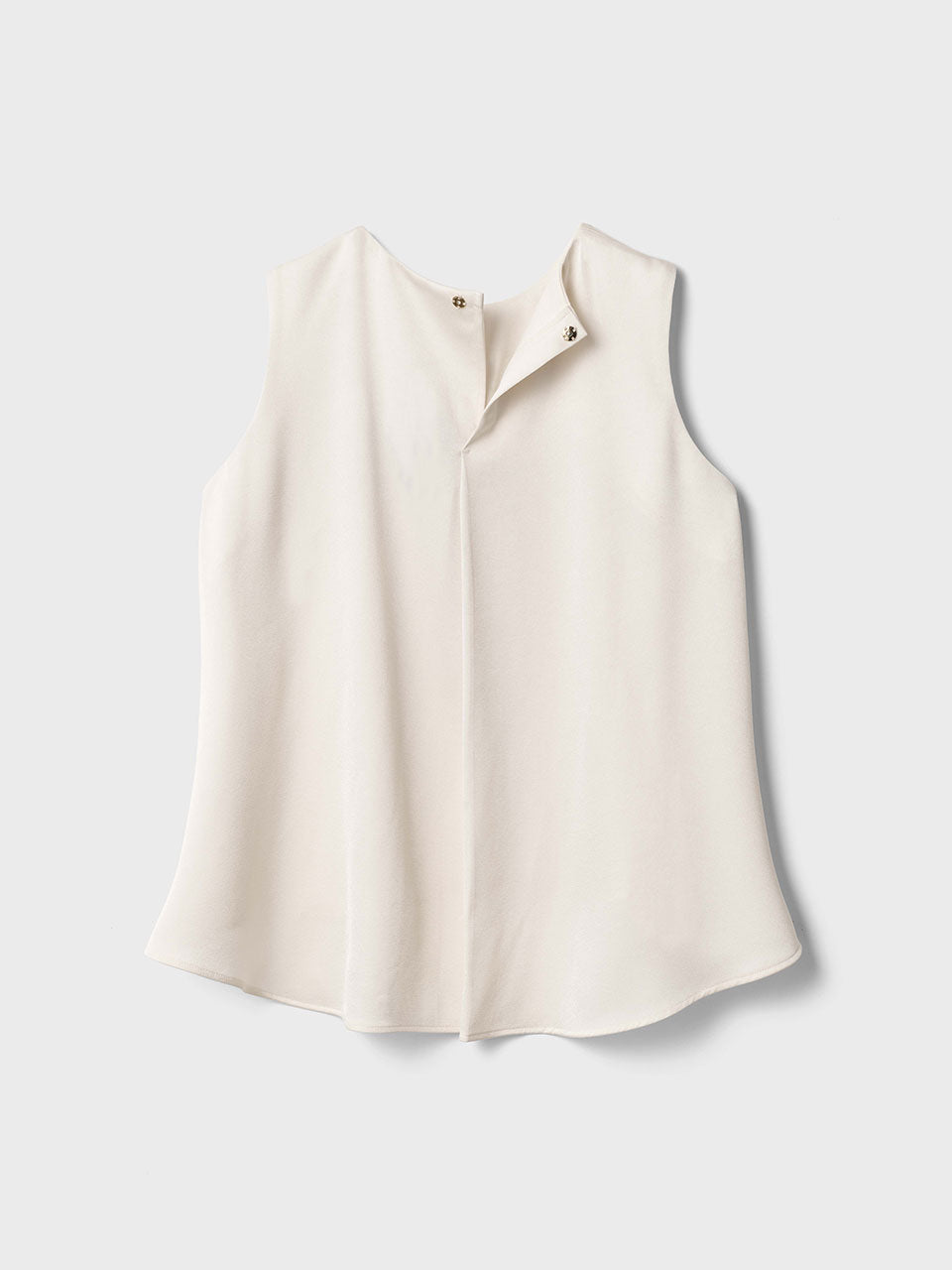 【Pre-order】　Silky Satin Georgette Shell Tops