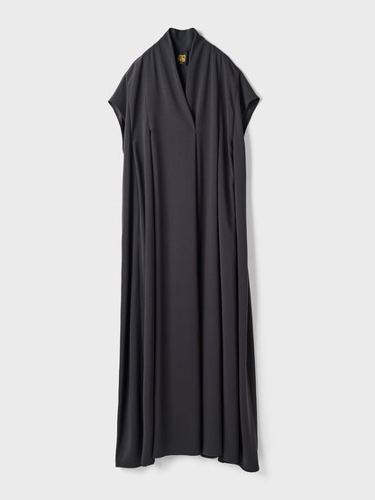【Limited Stock】 Back Satin Tent Dress