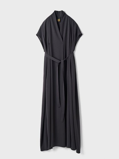 【Limited Stock】 Back Satin Tent Dress