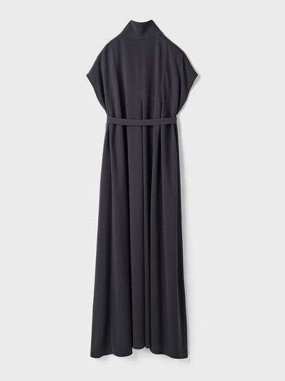【Limited Stock】 Back Satin Tent Dress