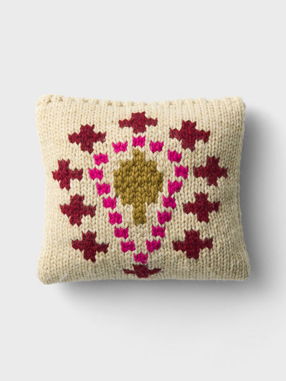 【One of α Kind】multi color cross cushion