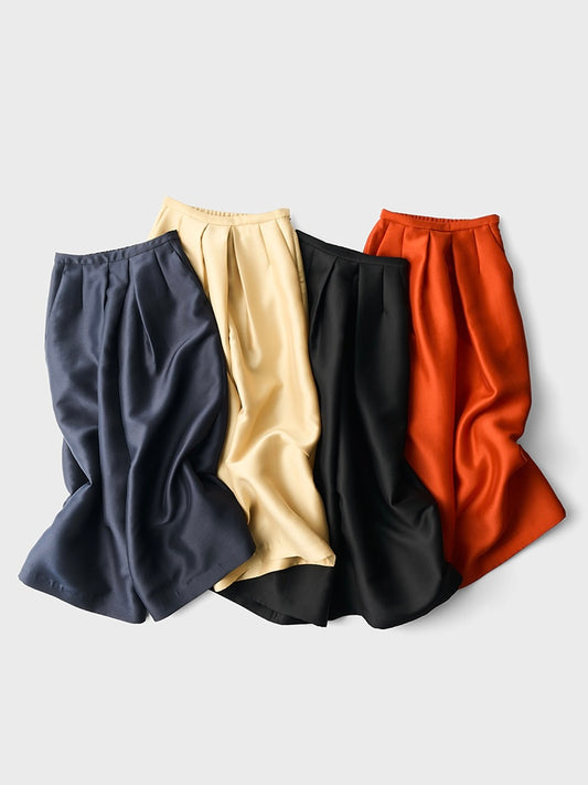 【New Color & Restocked】Double Cloth Organdie Bloom Pants