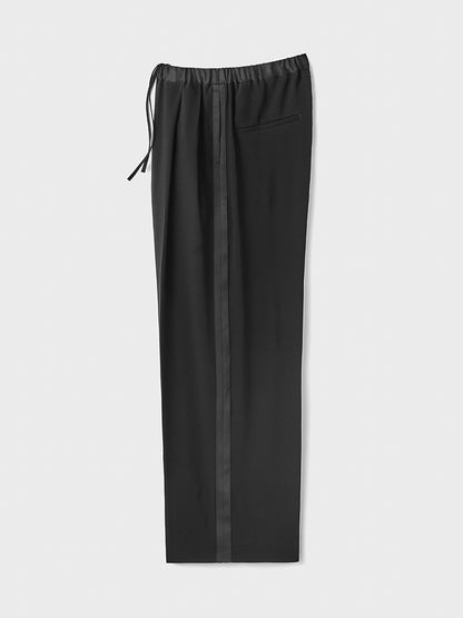 【NEW】Satin Georgette Sideline Drawstring Pants