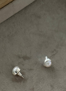 Pearl earrings