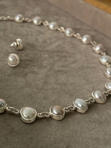 Pearl earrings
