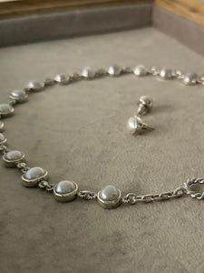 Pearl earrings