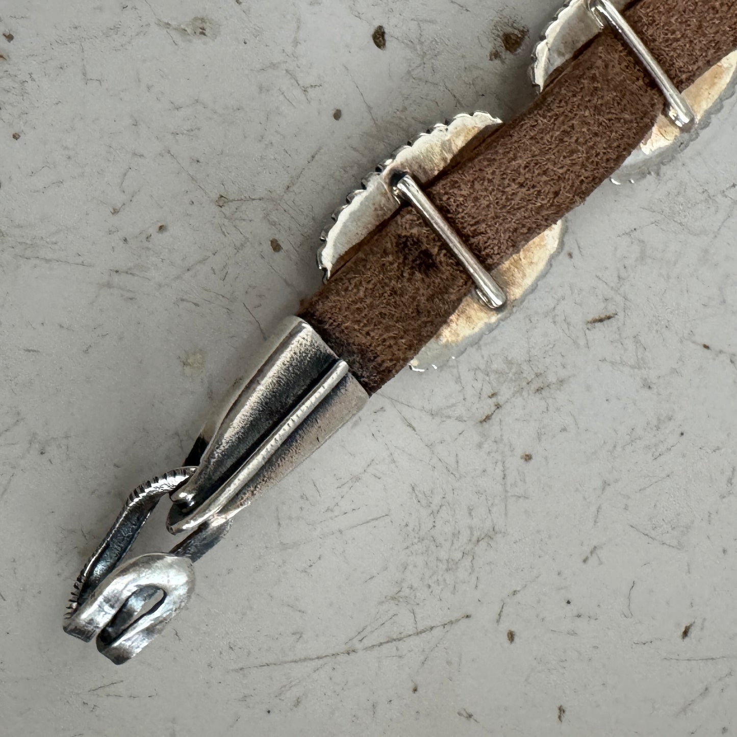 【By Order】Leather Concho Blacelet
