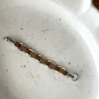 【By Order】Leather Concho Blacelet