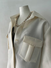 Load image into Gallery viewer, *NEW【残りわずか】e&amp;c.BL0531　Double Cloth Organdie Shirt Jacket