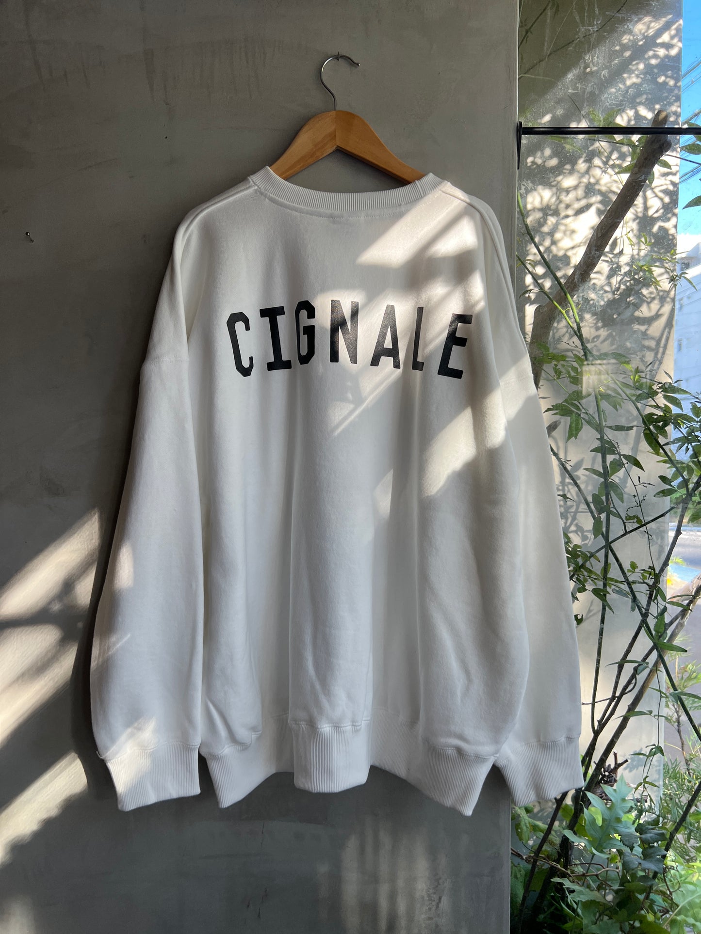 【RESTOCK】Cignale × edit & co. CREW SWEAT
