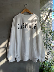 Cignale × edit & co. CREW SWEAT