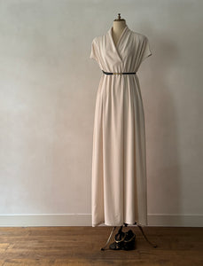 *New 【残りわずか】e&c.OP0832　Back Satin Tent Dress