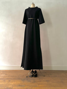 *New e&c.OP0831　Double Russell Jersey Maxi Dress