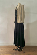 画像をギャラリービューアに読み込む, *New e&amp;c.SK0905　Silky Satin Georgette Maxi Gather Skirt