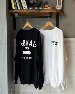 【RESTOCK】Cignale × edit & co. CREW SWEAT