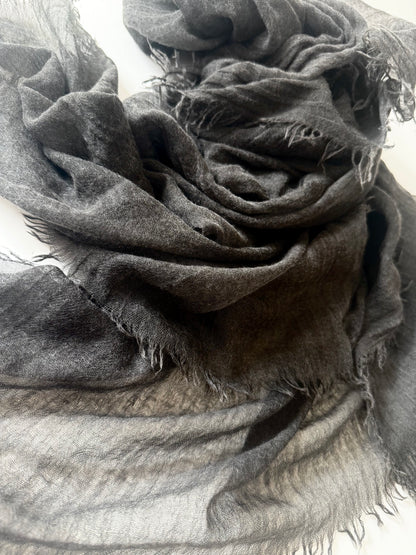 【By Order】金井工芸×edit & co. Cashmere Stole（BLACK）
