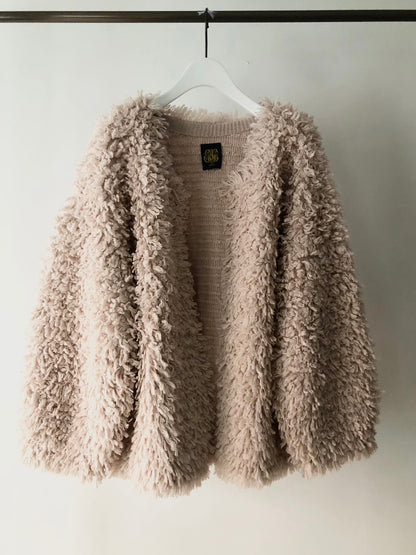 【Limited Stock】Cashmere Mixed Loop Knit Jacket