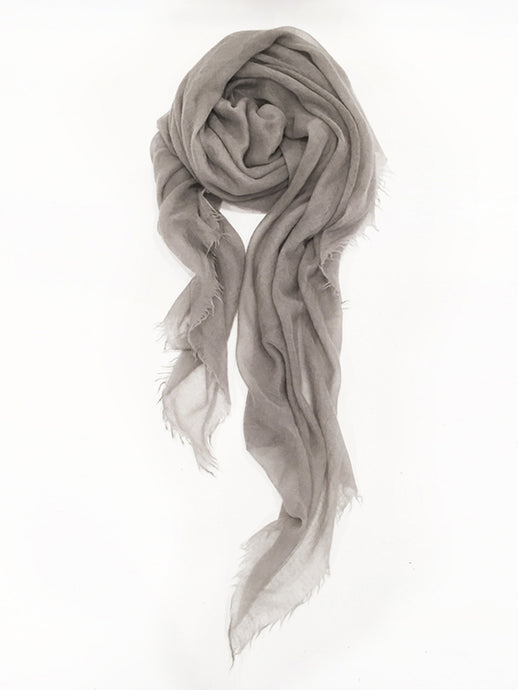 Cashmere Stole (Dark Gray)
