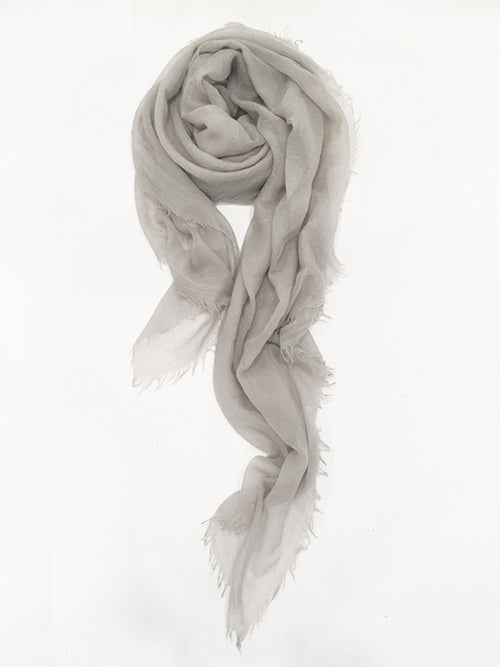 【By Order】Cashmere Stole (Medium Gray)