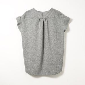 *sold out Frill Sleeve Tops (Medium Gray)