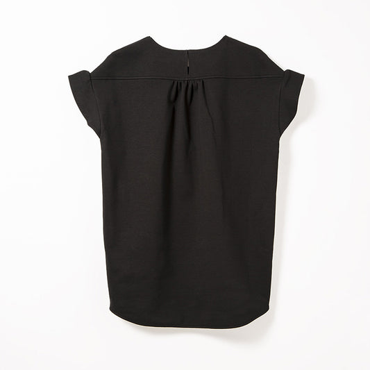[Restock] Frill Sleeve Tops (Black)