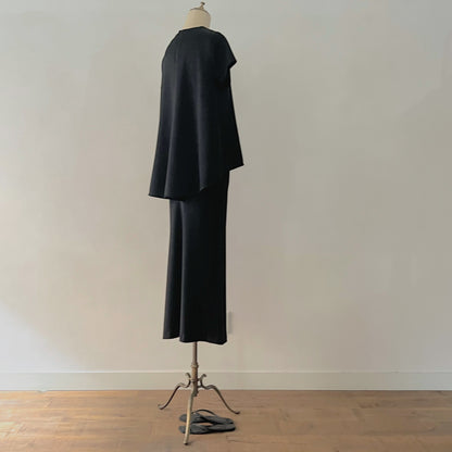 【Restock soon】Satin Georgette Pencil Skirt