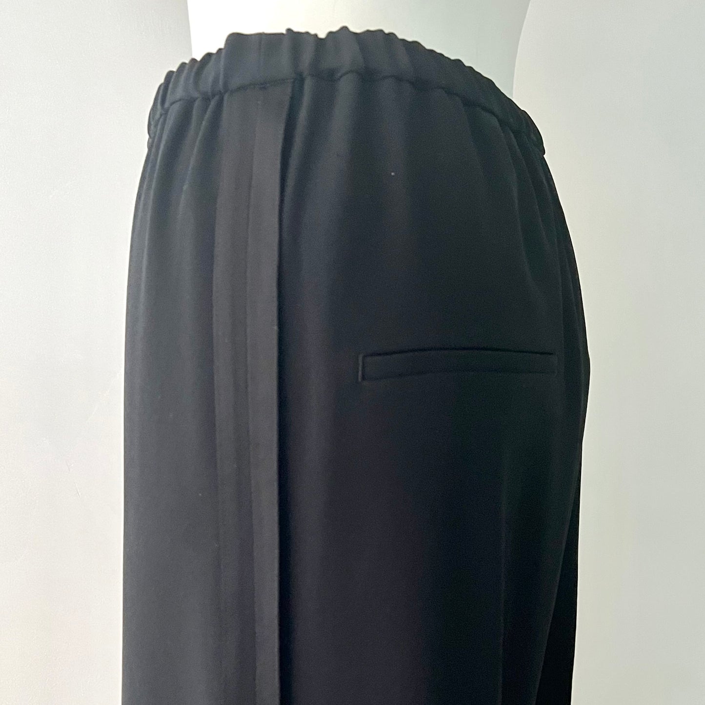 【NEW】Satin Georgette Sideline Drawstring Pants