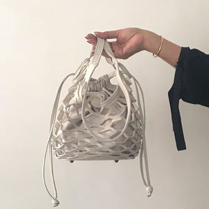 multi-way mesh bag mini [Cream x Cream]