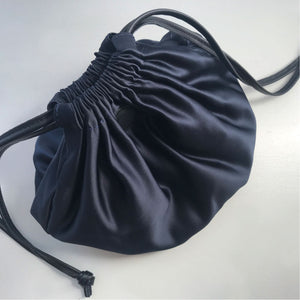 *sold out  multi-way mesh bag mini [Black × Dark Navy]　