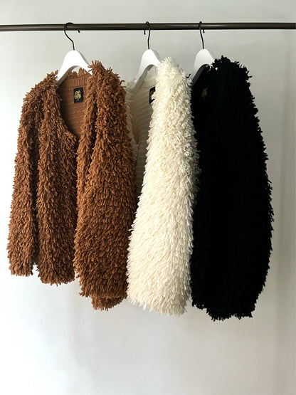 【Limited Stock】Cashmere Mixed Loop Knit Jacket
