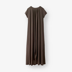 *Size2ラスト1点   Size1 Sold out Backdrape Dress (Brown Khaki)
