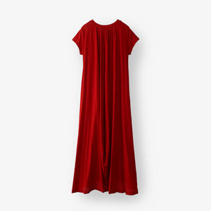 * Size1ラスト1点 Backdrape Dress (Red)